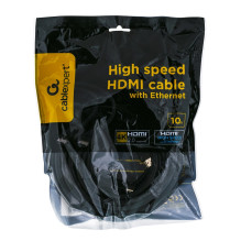 Gembird 10m HDMI M / M HDMI kabelis HDMI A tipas (Standartinis) Juodas