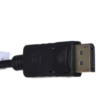 Lanberg AD-0007-BK video cable adapter 0.1 m DisplayPort DVI-D Black