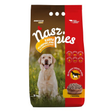 BIOFEED Nasz Pies medium &amp; large Beef - dry dog food - 15kg