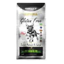 BIOFEED Euphoria Gluten Free Junior vidutinis ir didelis ėrienos sausas maistas - 12 kg