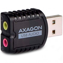 AXAGON ADA-10 USB2.0 - Stereo Audio Mini Adapter