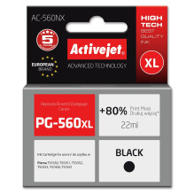 Activejet AC-560NX spausdintuvo rašalas, skirtas Brother, pakaitinis Canon PG-560XL Supreme 22 ml juodas