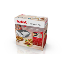 Tefal Snack XL SW7011 sandwich maker 850 W White, Stainless steel