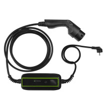 Green Cell EV16 elektromobilių įkrovimo stotelė Black 1 Integruotas LCD ekranas