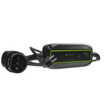 Green Cell EV16 elektromobilių įkrovimo stotelė Black 1 Integruotas LCD ekranas