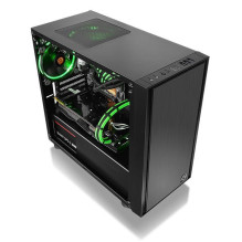 Thermaltake Versa H17 Window Micro-Tower Black