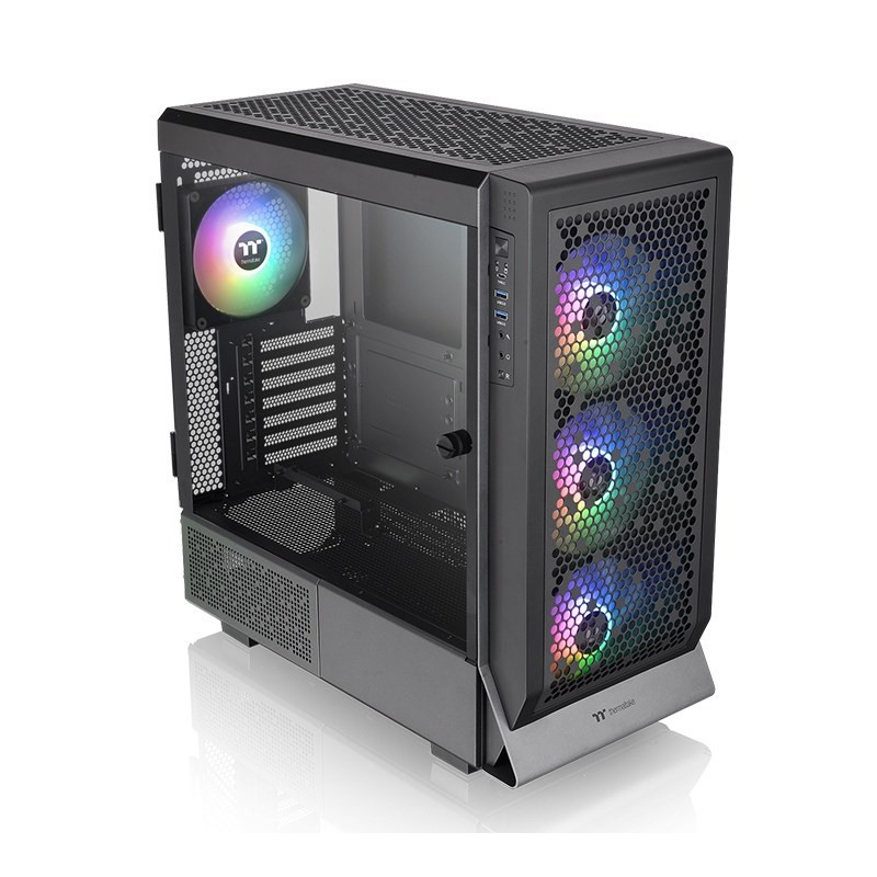 Thermaltake Ceres 500 TG ARGB Midi Tower Black