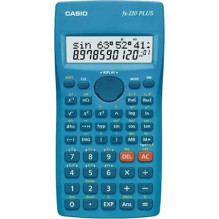 CASIO CALCULATOR SCIENTIFIC FX-220PLUS-2 MĖLYNAS, 12 SKAIČIŲ EKRANAS