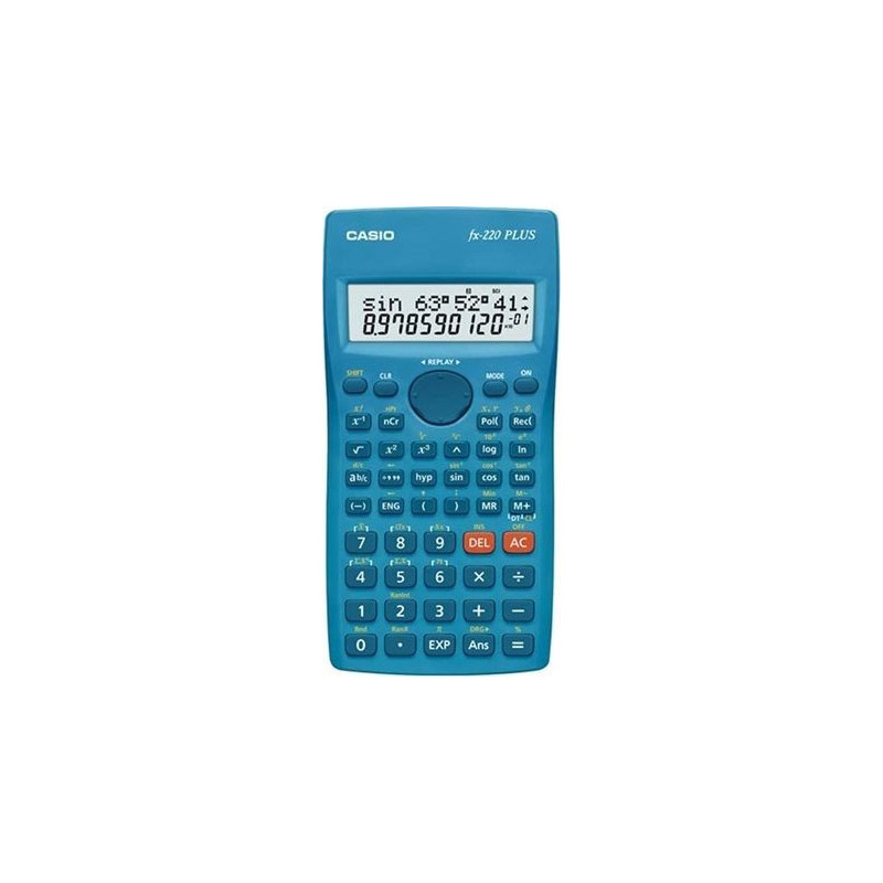 CASIO CALCULATOR SCIENTIFIC FX-220PLUS-2 BLUE, 12 DIGIT DISPLAY