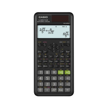 CASIO SCIENTIFIC SKAIČIUOtuvas FX-85ESPLUS-2 B, 252 FUNKCIJOS, 77X162MM, KARTONINĖ DĖŽĖ, JUODA