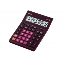 CASIO SKAIČIUOTOJAS GR-12C-WR BIURAS PURPULINIS, 12 SKAIČIŲ EKRANAS