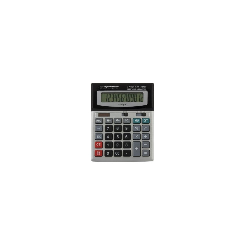 Esperanza ECL103 calculator Desktop Basic Black, Gray