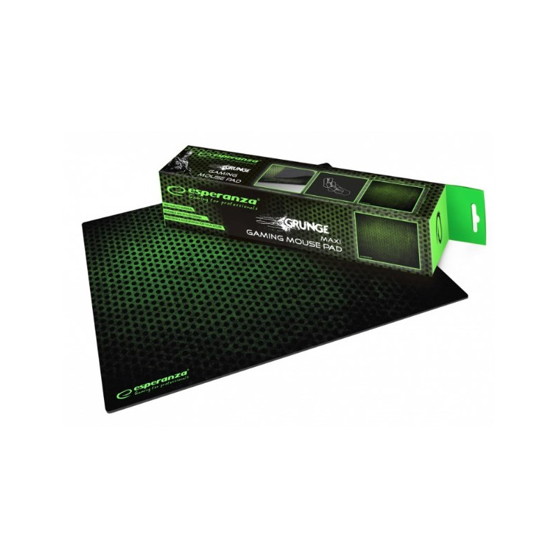 Esperanza EGP103G mouse pad Gaming mouse pad Black, Green