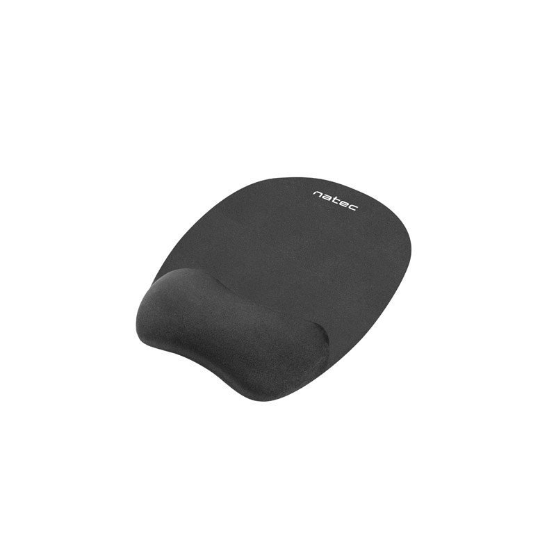 Natec Mouse pad with foam filling CHIPMUNK black