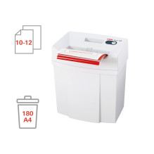 HSM Pure 120 paper shredder 55 dB 3.9 mm Anthracite, White