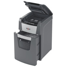 Rexel Optimum AutoFeed+ 130X paper shredder Cross shredding 55 dB 22 cm Black, Silver