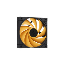 DeepCool AK620 Zero Dark Zoria Processor Air cooler 12 cm Black, Yellow 1 pc(s)