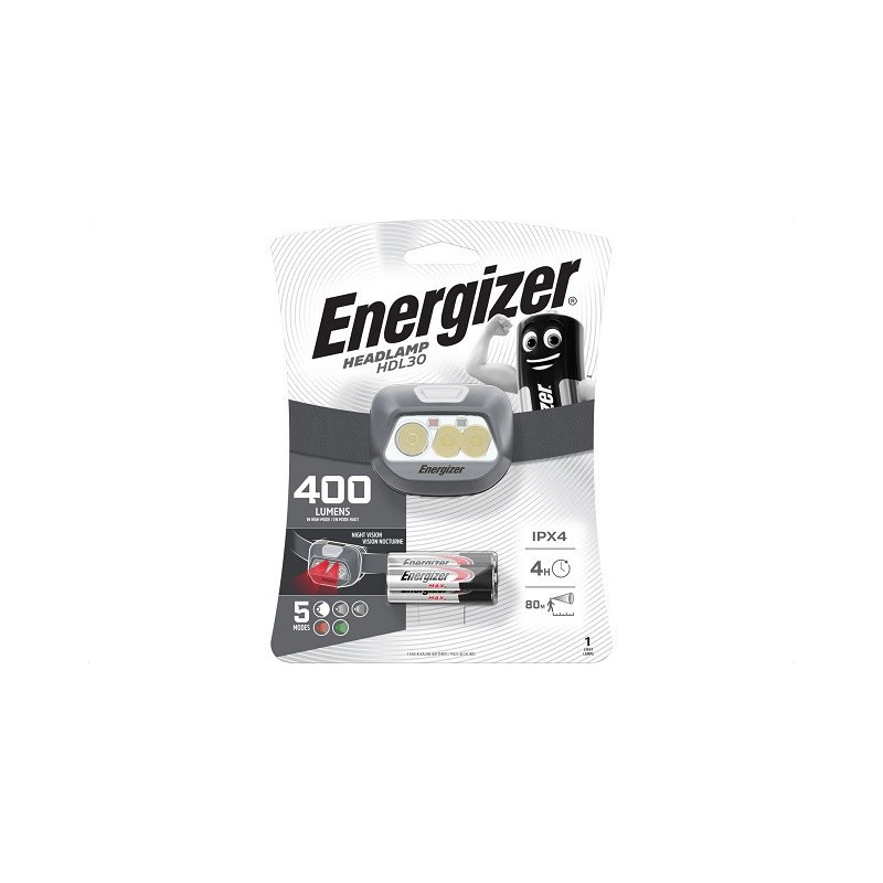 LATARKA ENERGIZER HEADLIGHT HDL30 3AAA 400 LM