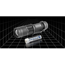 LED rankinis žibintuvėlis everActive FL-180 &quot;Bullet&quot; su CREE XP-E2 LED