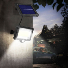 Maclean Energy MCE438 Solar LED Floodlight with motion sensor, IP44, 5W, 400lm, 6000K cold white, lithium battery 1300 m