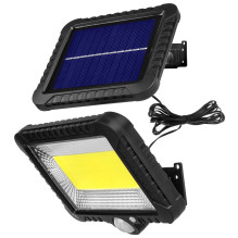 Maclean Energy MCE438 Solar LED Floodlight with motion sensor, IP44, 5W, 400lm, 6000K cold white, lithium battery 1300 m