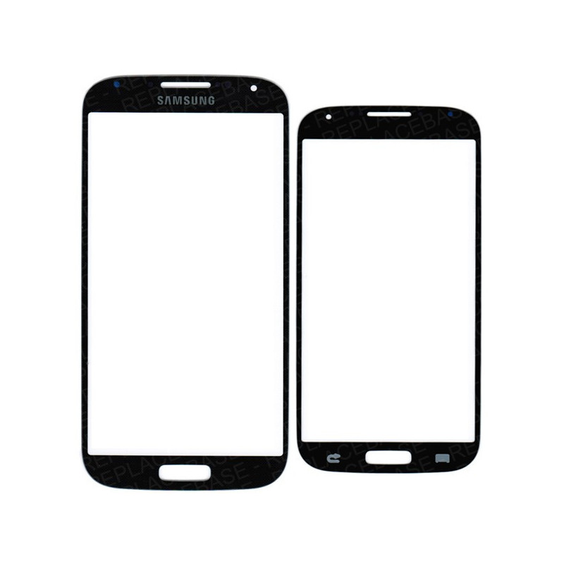 Samsung Galaxy S4 i9500 i9505 stiklas juodos spalvos