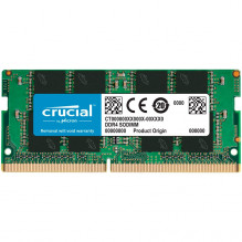 „Crucial“ 8 GB DDR4-3200 SODIMM CL22 (8 Gbit / 16 Gbit), EAN: 649528903525