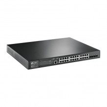 TP-LINK JetStream 28-Port Gigabit L2 Managed Switch with 24-Port PoE+