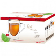 Scanpart tea double glass cups 2 x 300 ml