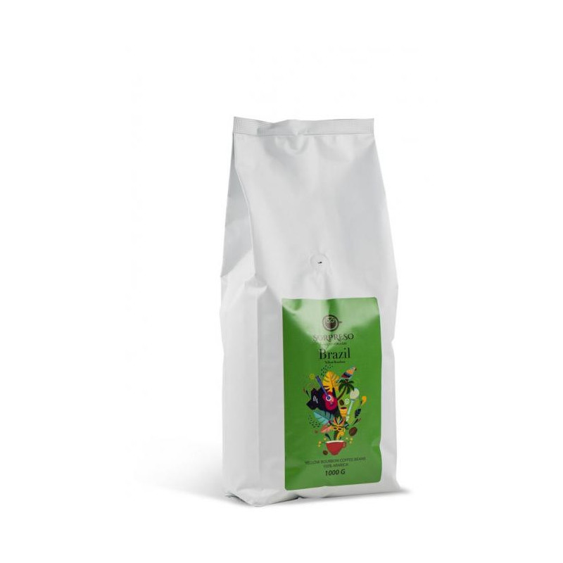 Kavos pupelės SORPRESO BRAZIL YELLOW BOURBON (1kg)