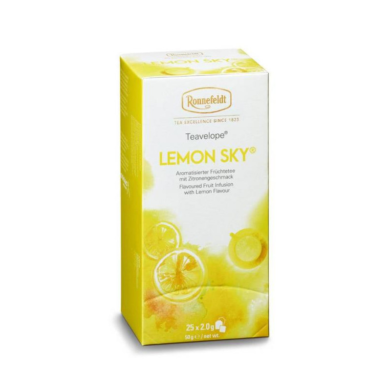 Teavelope® vaisinė arbata Lemon sky 25 vnt