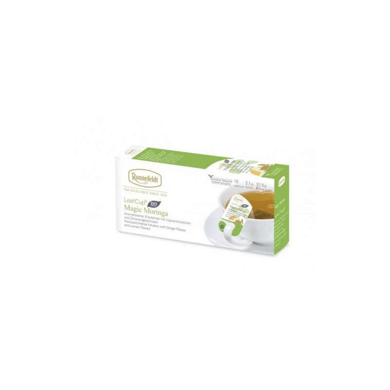LeafCup® herbal tea Magic Moringa 15 pcs.