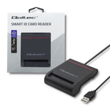 Qoltec Smart chip ID kortelių skaitytuvas