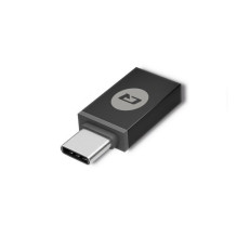 Qoltec 50636 Intelektualus Smart ID lustinių kortelių skaitytuvas SCR-0636, USB tipas C