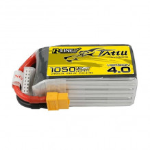 Tattu R-Line 4.0 1050mAh 22.2V 130C 6S1P XT60 baterija