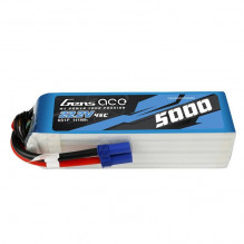 Gens Ace 5000mAh 22.2V 45C...