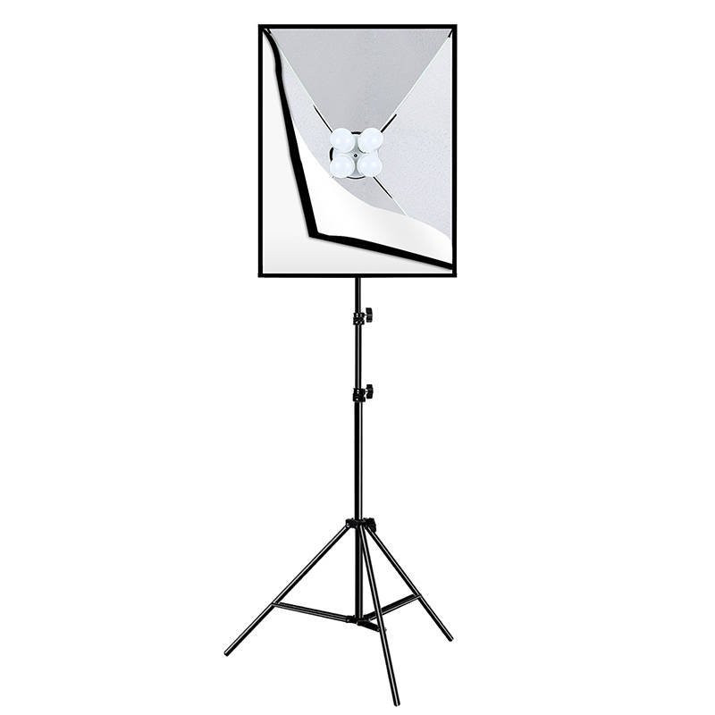 Studio set Puluz softbox 50x70cm, tripod, LED bulb 4 pcs PU5071EU