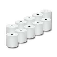 Qoltec 51892 Thermal roll 80 x 80 , 55g / m2 , 10pcs , BPA free