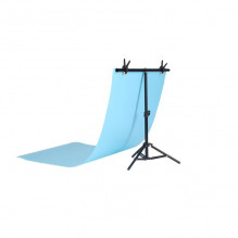 Photo studio background support Puluz 70x200cm + Backdrops 2 pcs DCA0976