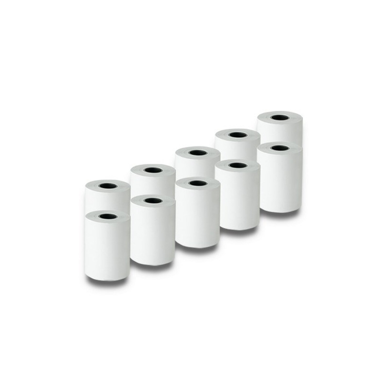 Qoltec 51896 Thermal roll 57 x 20 , 55g / m2 , 10 pcs. , BPA free