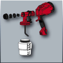 Einhell TC-SY 400 P 0.8 L paint spray system