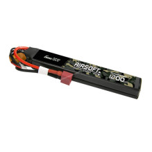 Gens Ace 25C 1200mAh 3S1P 11.1V balnelis Airsoft Gun Lipo baterija su T kištuku