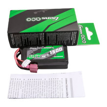 Gens ace 35C 1500mAh 3S1P 11.1V Airsoft Gun Lipo Battery with T Plug