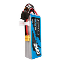 Gens ace G-Tech 2500mAh 22,2V 80C 6S1P Lipo baterijų paketas su XT60 kištuku