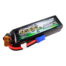 Gens ace G-Tech 5000mAh 14,8V 4S1P 60C Lipo baterijų paketas su EC5 Plug-Bshing serija