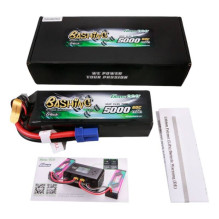 Gens ace G-Tech 5000mAh 14,8V 4S1P 60C Lipo baterijų paketas su EC5 Plug-Bshing serija