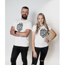 Dinamo - Men's T-SHIRT «DINAMO» WITH BLACK PRINTING XS White