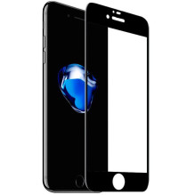 Evelatus Apple iPhone 7 Plus / 8 Plus 2.5D pilno dangčio japoniškas klijuojamas stiklas antistatinis
