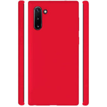 Evelatus Samsung Galaxy Note 10 Premium Soft Touch silikoninis dėklas, raudonas