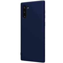 Nillkin Samsung Galaxy Note 10 Rubber Wrapped Protective Cover Blue